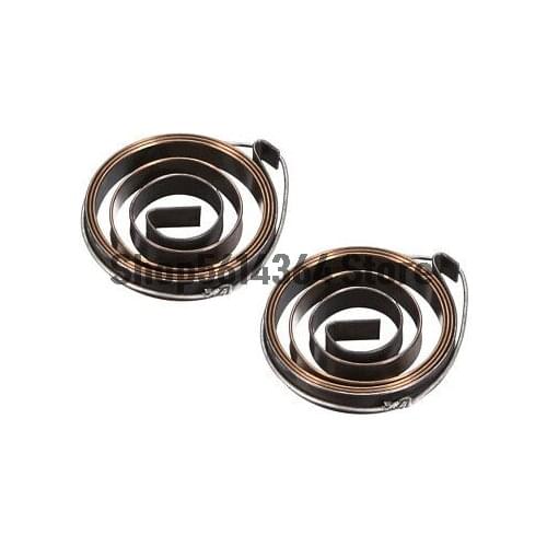 2PCS Drill Press Spring Quill Feed Return Coil Spring Assembly 680mm 35x6x0.7mm
