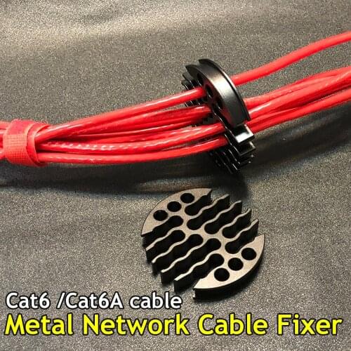 Cat 6 Category 6 Network Cable Arrangement Tidy Tool Ethernet Machine Cables Router room wiring Metal Cable comb