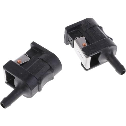 2pcs Fuel Line Tank Connector for Yamaha Outboard Motor Marine Boat Engine