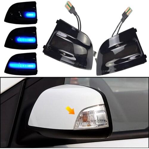 LED Repeater Light Mirror Flashing Light Dynamic Turn Signal Blinker For Ford Focus 2 MK2 2004-2008 C-MAX