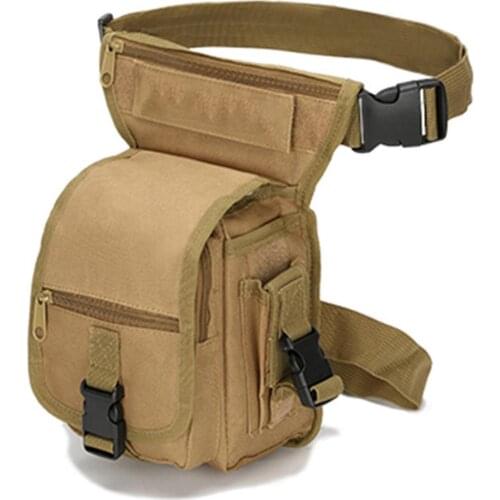 Unisex Portable Outdoor Sports Multipurpose Camouflage Waist Leg Bag Fanny Pack