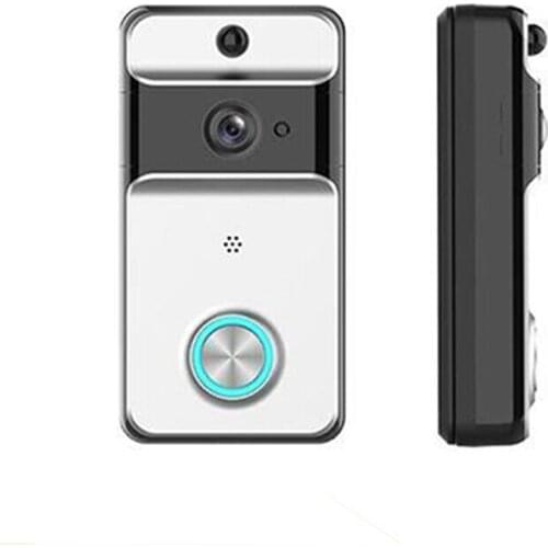 RC Video Doorbell, WiFi Smart Wireless Doorbell HD Security Home Camera Real-Time Video and Two-Way Talk, Night Vision