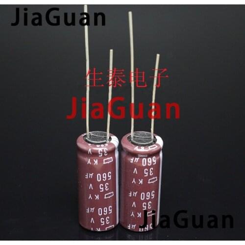 20pcs NEW CHEMI-CON NIPPON KY 35V560UF 10x25MM electrolytic Capacitor 560UF 35V NCC ky 35v 560uf