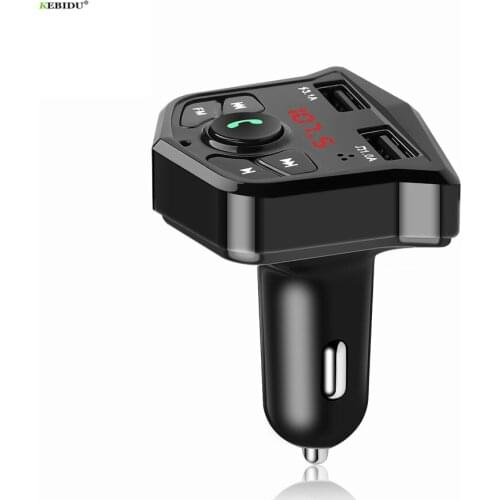 3.1A USB Car Charger For Phone Bluetooth Wireless FM Transmitter MP3 Player Dual USB Charger TF Card Music HandFree Car Kit