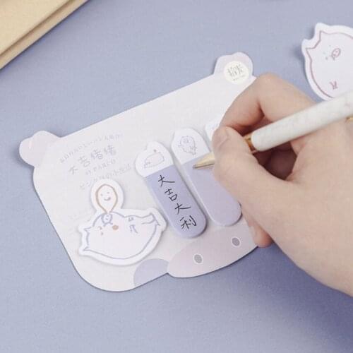 30pcs/lot Cute Pig Wish Series Self Adhesive Memo pad sticky Notes Message Label sticker Office School supply