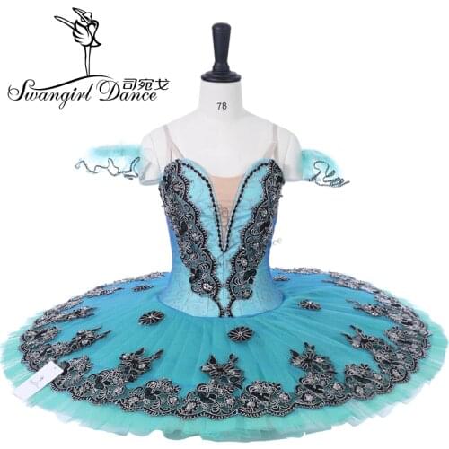 Free shipping Adult green classical ballet tutu for competition,professional ballet tutus,ballet costumes professionalBT8973