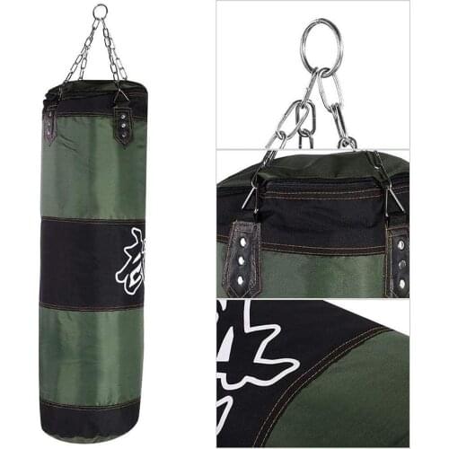 Boxing Sand Filling Thicken Strength Training Fitness Exercise Punch Sandbag Anti-leak Muay Kid Adult Force Core Training Tools