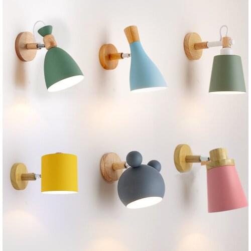 Loft living room decoration crystal wall lights bed wall lamp iron bedroom light bedside corridor wall lamp corridor wall lamp