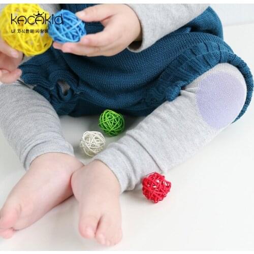 KACAKID Unisex Children Pants Lovely Patchwork Full Length Boy Girls Tight Pants Cotton Comfort Kids Children Tight Pants ka1096