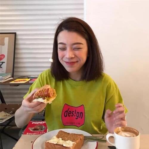 Y2k t shirt Women Streetwear Tops Short Sleeve tshirts Cotton Big Size Clothing Summer ropa mujer