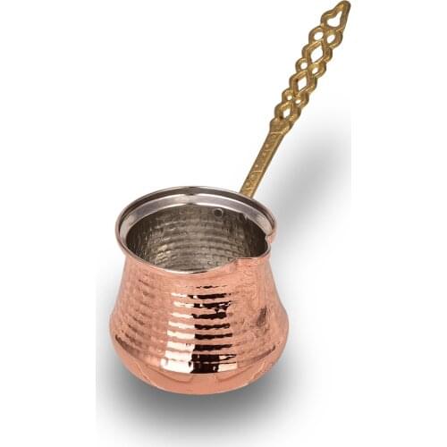 DOLBOVI Saint Belisama Creamer Copper Coffee Pot 540ml Coffee maker турка для кофе cafetera