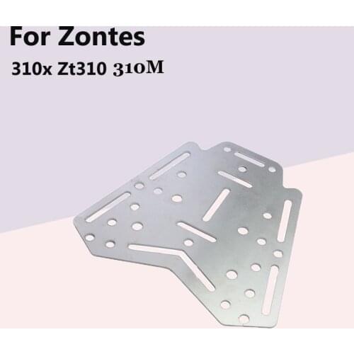Applicable To Zontes 310x Tail Box Bracket Modification Accessories Zt310 Motorcycle Stainless Steel Luggage Rack Thickened