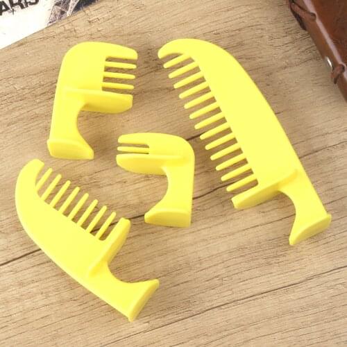 4pcs Haircut Styling Ruler Combination Household Haircut Template Ruler For Cutting Hair Comb Styling Tools Hair Shaping Tool