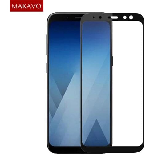 MAKAVO Screen Protectors For Samsung Galaxy A7 2018