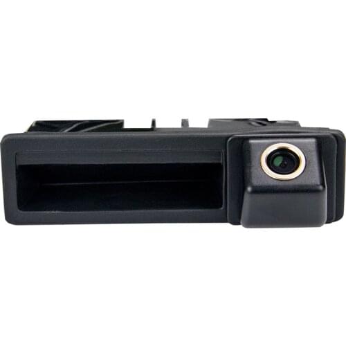 Misayaee Car Rear View Reverse Backup Camera Trunk Handle for Audi A6L Q7 A3 8V A4 B7 A6L 8E S5 Night Vision CCD