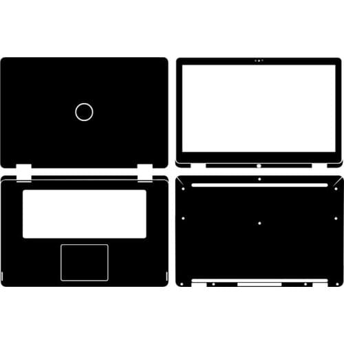 Carbon fiber Laptop Sticker Skin Decals Cover Protector for Dell Inspiron 15 7568 15-7568 15.6"