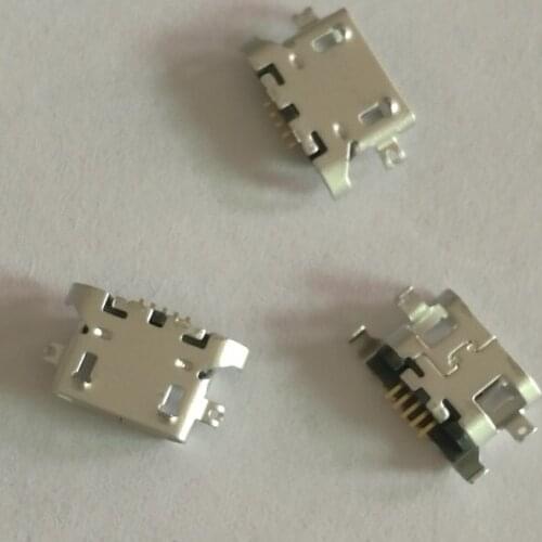 100pcs/lot micro USB charger connector charging port socket plug Part for Lenovo A670 S650 S720 S820 S658T A830 A850 S939