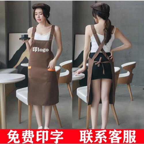 Advertising apron custom logo
