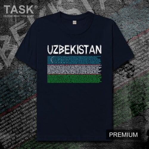 Uzbekistan Uzbekistani UZB mens t shirt new Tops t-shirt Short sleeve clothes sweatshirt national team country summer Fashion