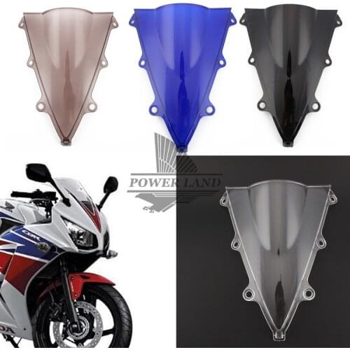 Motorcycle ABS Windshield Wind Deflector Bike Scooter Windscreen Motocicleta For Honda CBR300RR 2014-2017