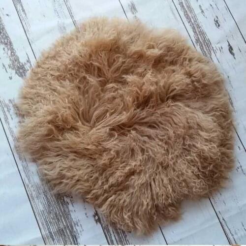 Curly felted wool blanket layer Baby blanket backdrop Newborn basket stuffer Knitted chunky blanket background