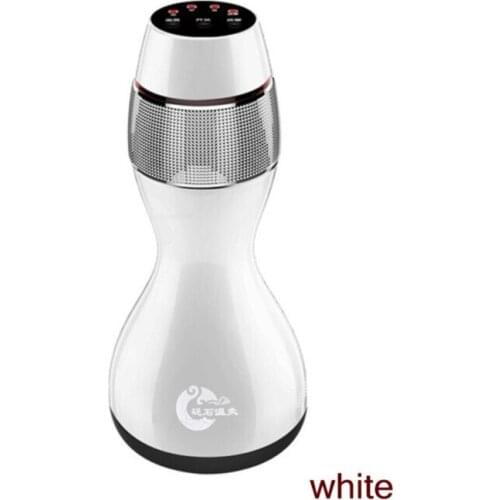 Charged stone needle heating scraping massager Electric Warm Moxibustion device Detox Chinese Physical health care household