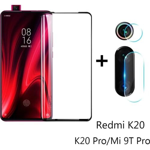 2 in 1 Protective Glass For Xiaomi Mi 9T K20 Pro Camera Screen Protector Safety Film Lens Tempered Glass For Xiaomi Mi 9 Lite SE