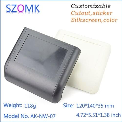 1 pc, electronics plastic RFID enclosure junction boxes 120*140*35mm szomk plastic enclosure for electronic plastic project box