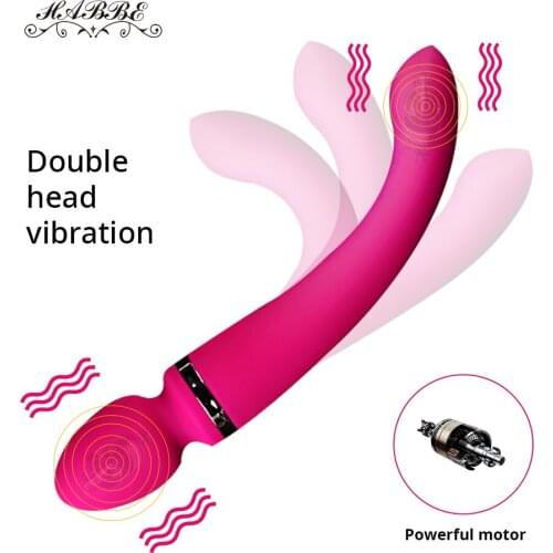 10 Speeds Dildo Vibrators for Women Powerful Magic Wand Body Massager Sex Toy For Woman Clitoris Stimulate Adult Sex Products