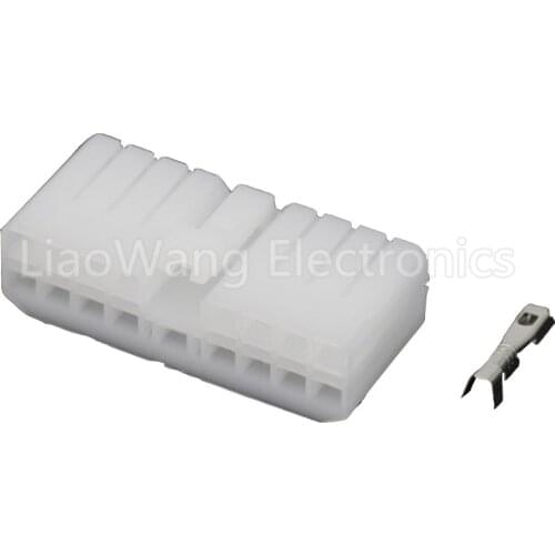 17 Pin jacket car accessories plastic car connector with terminal DJ7171-3-21 17P car connector