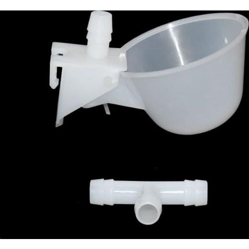 2 Sets Pigeon Drinker Special Chicken Autodrinker Chickens Drinking Fountains Drinking Bowl To Chicken Quail Poultry supplies