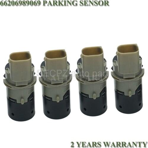 4 PCS PDC Parking Sensor Reverse Radar For BMW E39 E46 E53 E60 E61 E63 E64 E65 E66 E83 X3 X5 66206989069