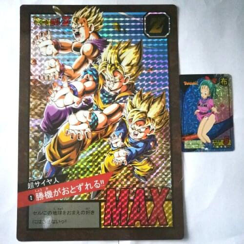8pcs/set Big Card Super Dragon Ball Length 26cm Width 18cm Heroes Battle Ultra Instinct Goku Game Collection Anime Cards