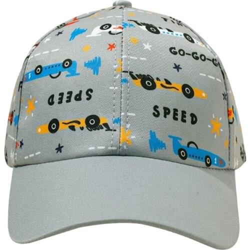 Children Hats Summer with Cartoon Print Large Wide-Brim Hat Boys Girls Unisex Sunhat Anti-UV Breathable