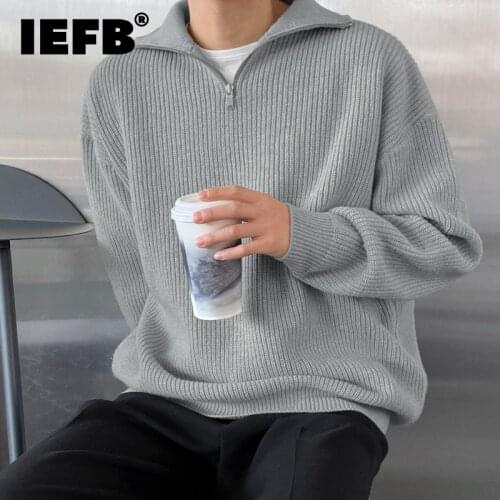 Мужские пуловеры на молнии IEFB China At AliExpress