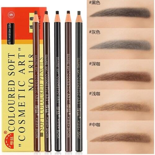 1pcs Eyebrow Pencil Available Shadows Cosmetics for Makeup Tint Waterproof Microblading Pen Eye Brow Natural Beauty