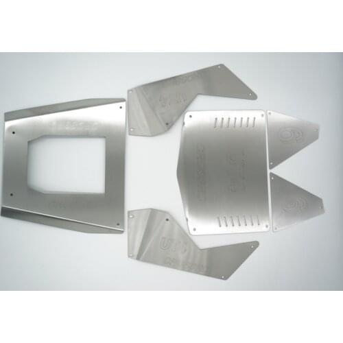 Stainless steel body armor for 1/7 CROSSRC UT4