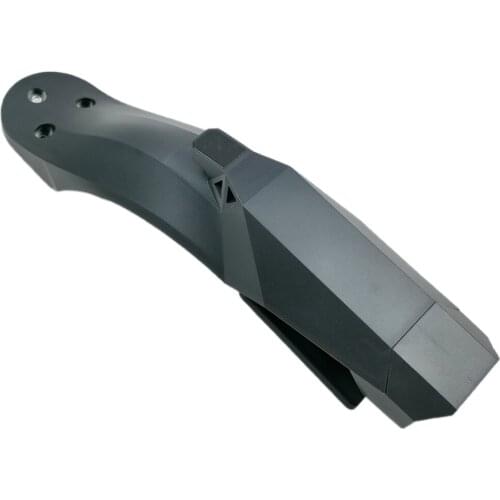 Multifunctional Mudguard for Xiaomi Electric Scooter Rear Mud Fender with License Plate Flap, PRO 2, Black