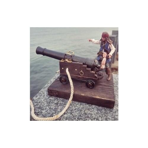 Ancient cannon model, sailing deck gun model, Pirates of the Caribbean, French cannon, vintage home decor, gifts, collectibles