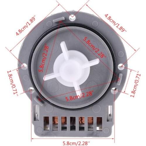 Drain Pump Motor Water Outlet Motors Washing Machine Parts for samsung Midea Little Swan