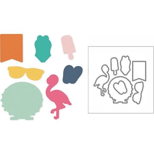 New Crane Swimsuit Ferris Wheel 2020 Metal Cutting Dies for DIY Scrapbooking and Card Making Decorative Embossing Craft No Stamp