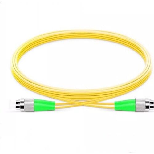 10M-50 Meters FC/APC - FC/APC Fiber Patch Cord FTTH Duplex Single Mode Cable 9/125 Length OR Other Connector Can BE Customized