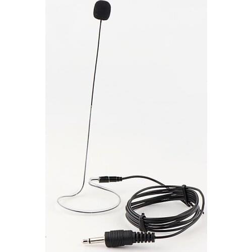 3.5mm straight plug Single Earhook Wired Condenser Headset Microphone For Wireless System Bodypack Transmitter