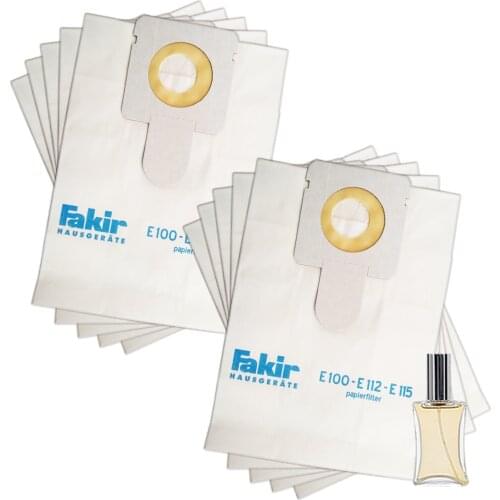 Vacuum Cleaner Dust Bag Compatible Brand Model Fakir 2001805 Broom Paper Dust Bag HT-TT0158-1