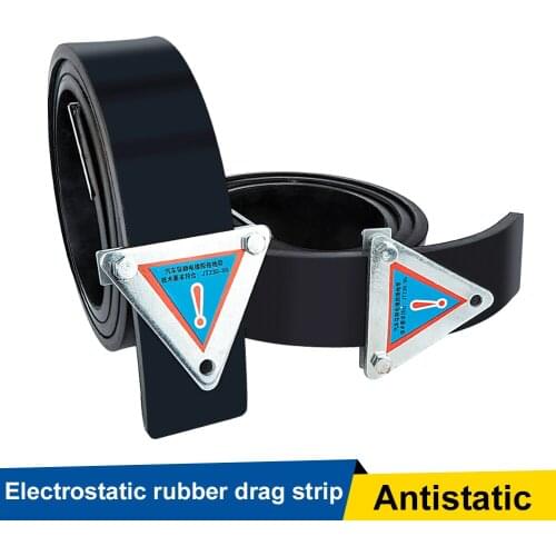 1.6m Truck Rubber Anti Static Strap Winter Electrostatic Earth Belt Ground Wire Grounding Strap for Cars Trucks Car Accessories