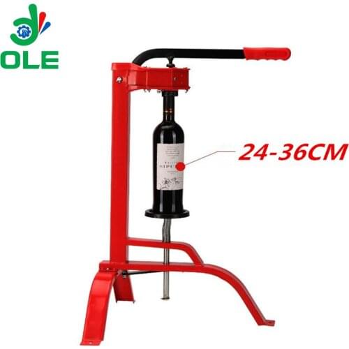 24-36cm Manual Bottle Corker Hotel Restaurant Wine Corker Machine