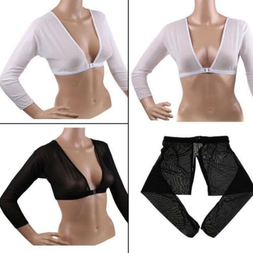 Unique Plus Size Seamless Short Cropped Bikini Top Cover Up Beachwear Mesh Solid Famle Sexy Swimsuit Ladies Sexy Top