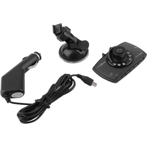 2020 New 1pcs/2pcs 6 LED Car DVR Camera Dash Cam Video 2.3 Inch LCD Display G-Sensor Night Vehicle Camera Recorder