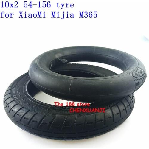 10 Inch for Xiaomi Mijia M365 Electric Scooter Tire Tyre 10x2 Inflation Wheel Tyre Inner Tube Wanda 10x2 (54-156) Pneumatic Tyre