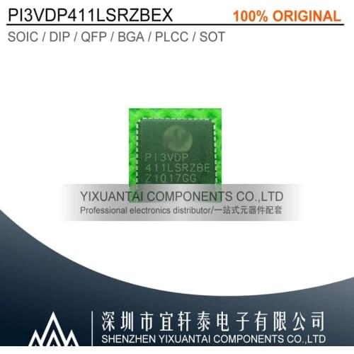 10pcs/lot 50pcs/lot 100pcs/lot Free shipping 100% original PI3VDP411LSRZBEX PI3VDP411 PI3VDP QFN 48